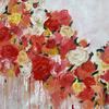 Summer Bouquet, Acrylic on Canvas, 50x70cm 