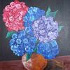 Hydrangea Acrylic on canvas 