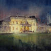 Bayfordbury House, a private commission. Watercolour