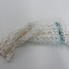 Bone china knitted glove with copper oxide