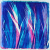 ‘Pink and Blue Grasses’ Gel print made using pressed grasses.