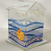 Glasshouse Candle Holder, The Sea Shore. Can take Tea lights or light strings