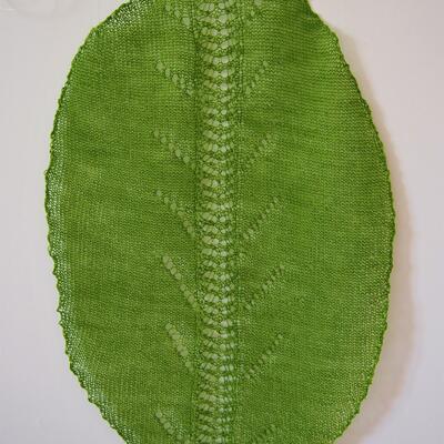 'New Leaf', linen, 54 x 84 cm, £265