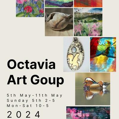 Octavia Art Exhibition Invite