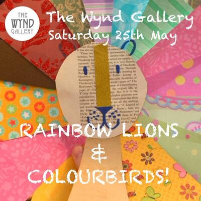 Kids Craft Activity at the wynd gallery, letchworth