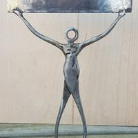 Figurine; upcycled pliers and other metal tools