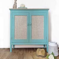 Hand painted pre loved cupboard using sustainable, British products 