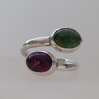 Ring with Tourmalines