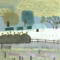 ‘Derbyshire Fields’ , hand printed limited edition collograph print