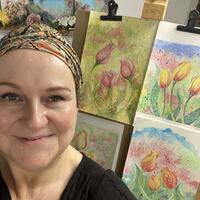 Art Instructor Gabrielle Vickery