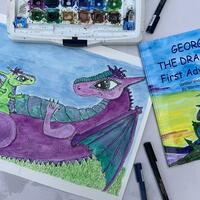 George The Dragon's First Adventure (self published author and illustrator)