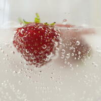 Bubbling Strawberry Tonic