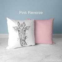 Competition winner Elizabeth gets her drawing printed onto her very own faux suede cushion! Well done Elizabeth. :-)