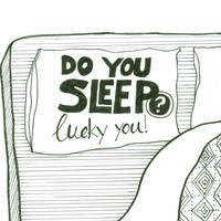 Do you sleep? (ink pen)