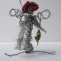 Framed Wire Sculpture