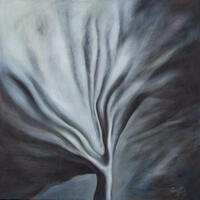 Soul of a Tree  Acrylic on canvas  70x70cm
