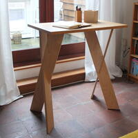 'Rise' standing desk / dressing table. Made to measure.