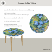 Floral Coffee Tables Made To Order