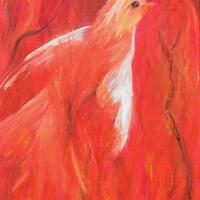 Firebird /  Oil on canvas