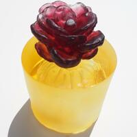 Cast glass Vessel with Hollow Core