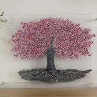Tree of Hearts on Perspex