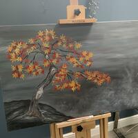 Autumnal in Mist - current work (unfinished)