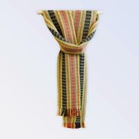 Woven silk scarf