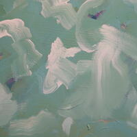 "Mist", Acrylic on canvas, 11 x 14"