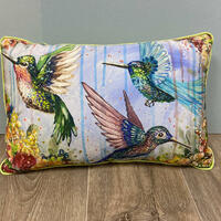 Hummingbird Rectangle Cushion - available on Etsy