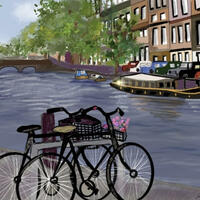 Amsterdam- illustration 