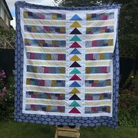 Indian Inspired Baby Quilt for Elijah
