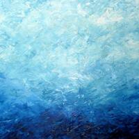 Into the Blue. Oil on canvas.