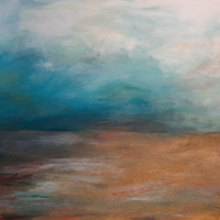 Sea and Sand, landscape painting