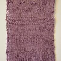 slip stitch sampler, linen, 22x38cm, £135