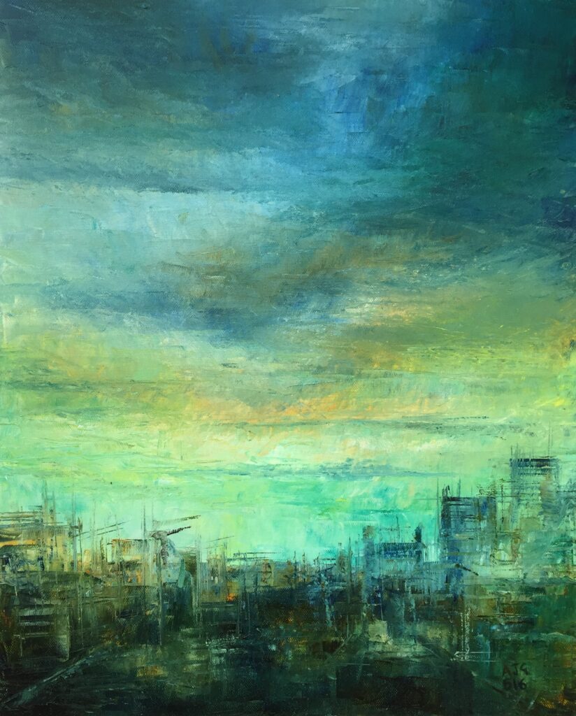 alexander-gordon-848886-1 Morning Light Green by Alexander James Gordon