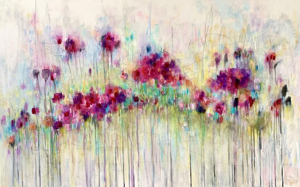 80ff7f2c-744c-4303-b07e-cd0448e904f0 ‘Field Of Dreams’ - acrylic on canvas 46” x 29”