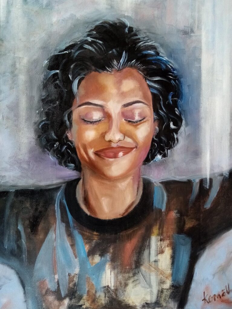 blissoiloncnavas58cmx38cm