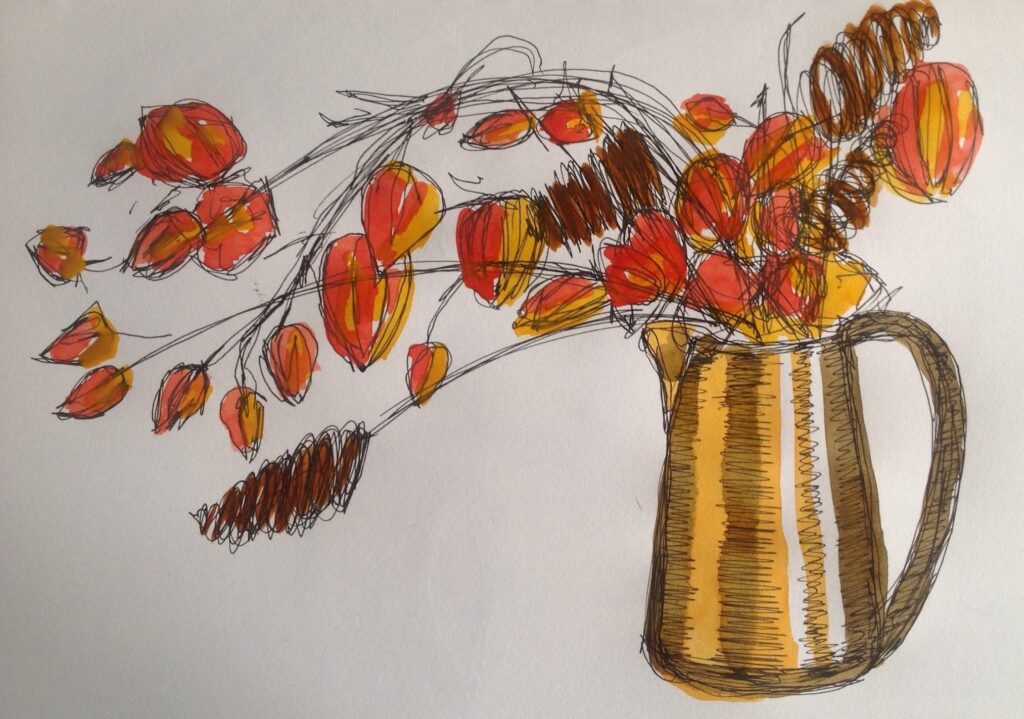 Still Life. Mixed media.