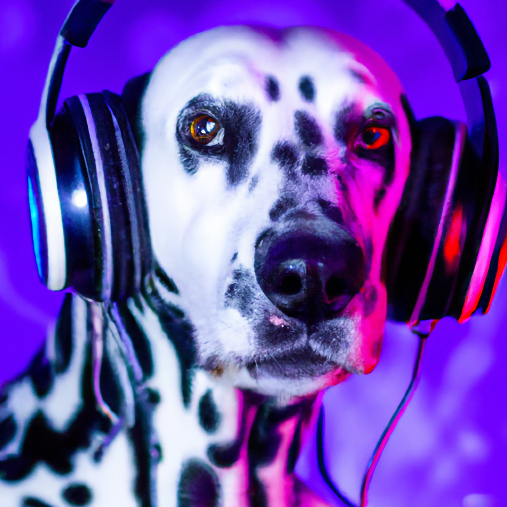 Dave the DJ Dalmatian