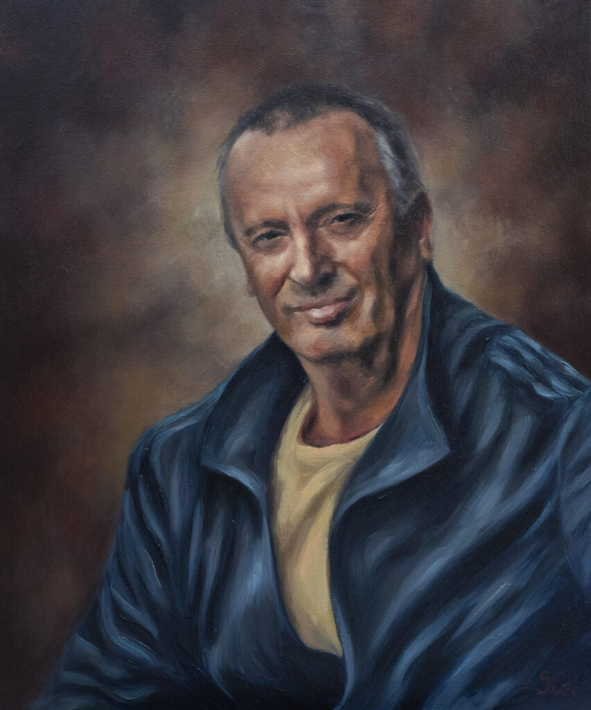 Commission Portrait in Oils, 2024