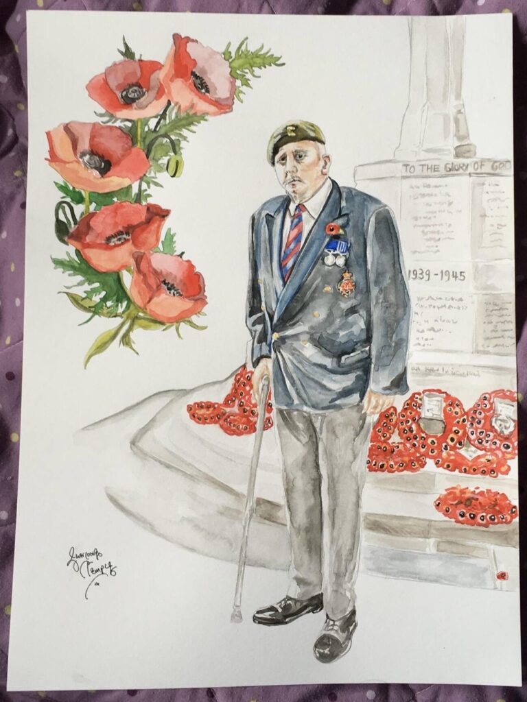 Watercolour memorial
