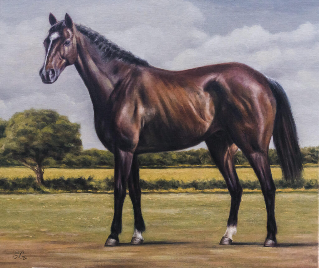 Commission Portrait in Oils, 2024