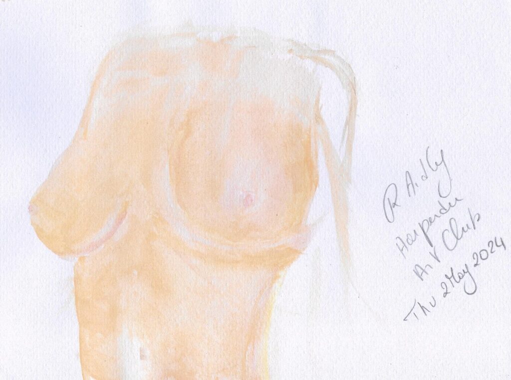 Watercolour - Life drawing