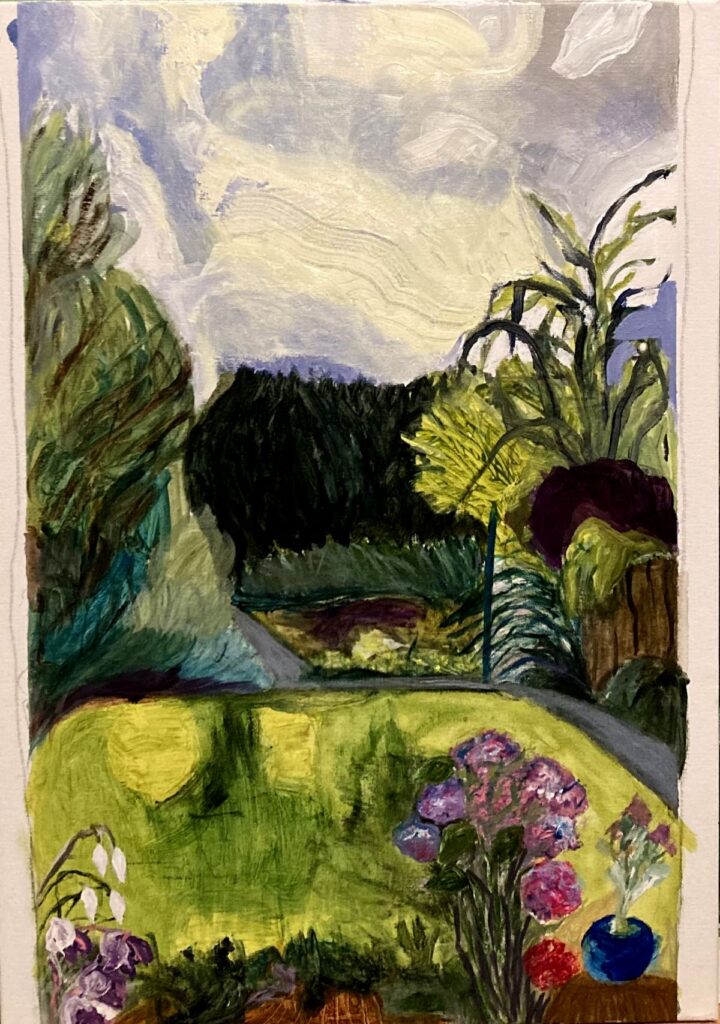 View-through-kitchen-window