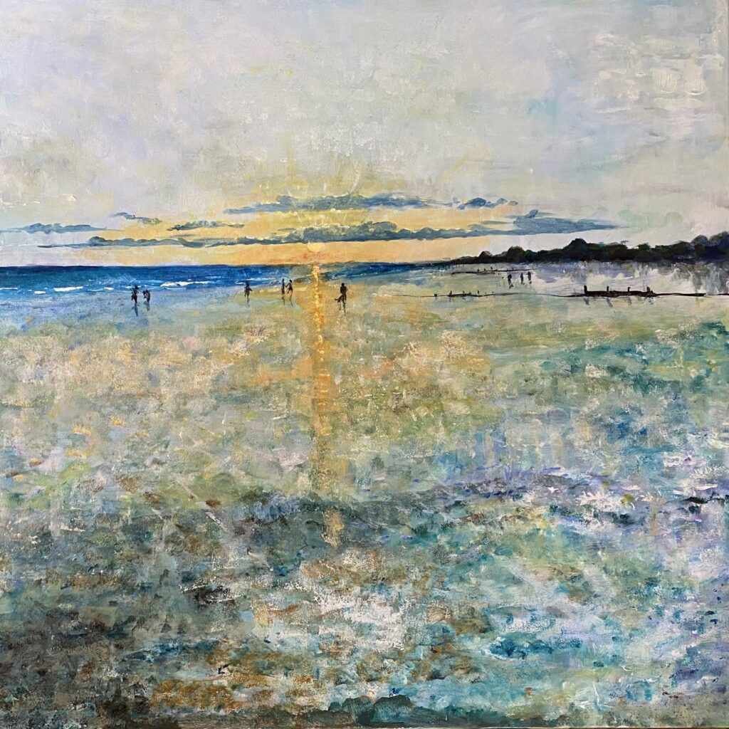End of the Day - Beautiful impression of a beach sunset
