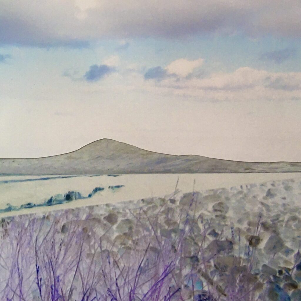 Mixed media collage by Lottie Clarke