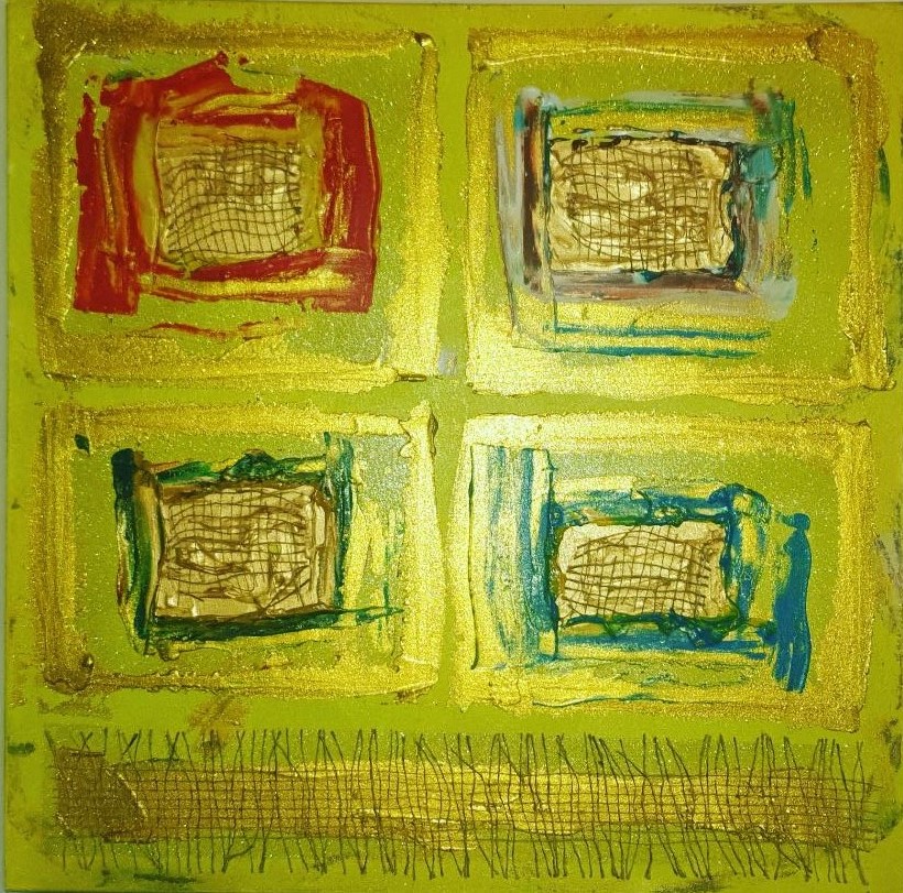 Tunnels - Abstract by Tina Hart