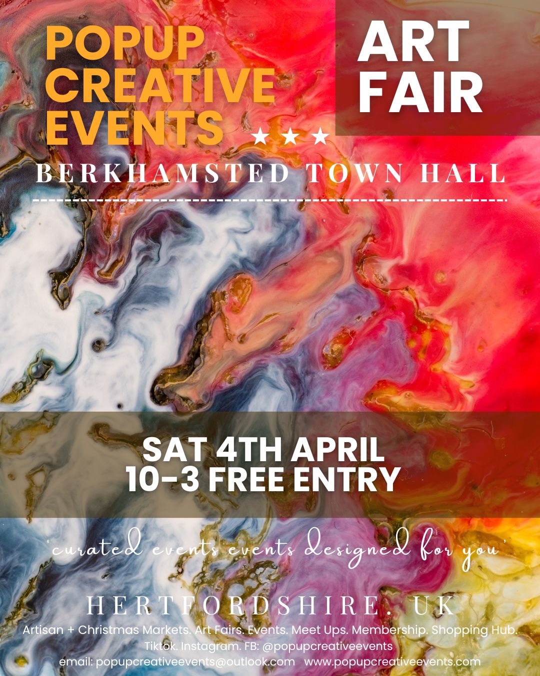 Pop Up Creative Events