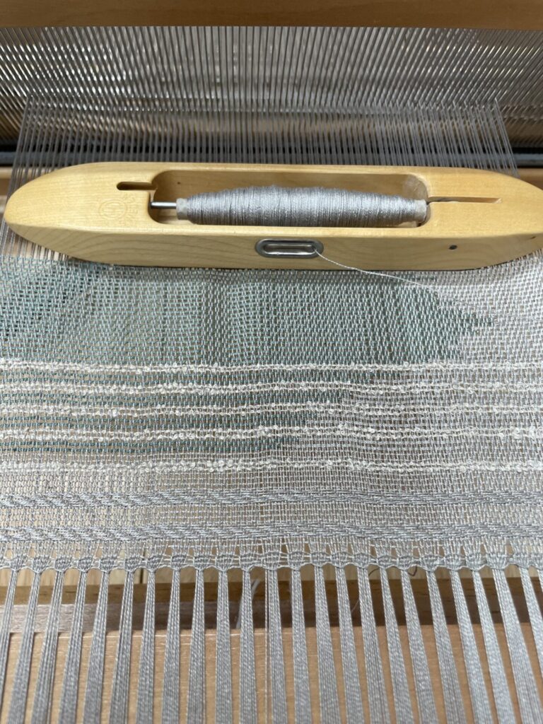 Handwoven Cloth & Weaving Shuttle